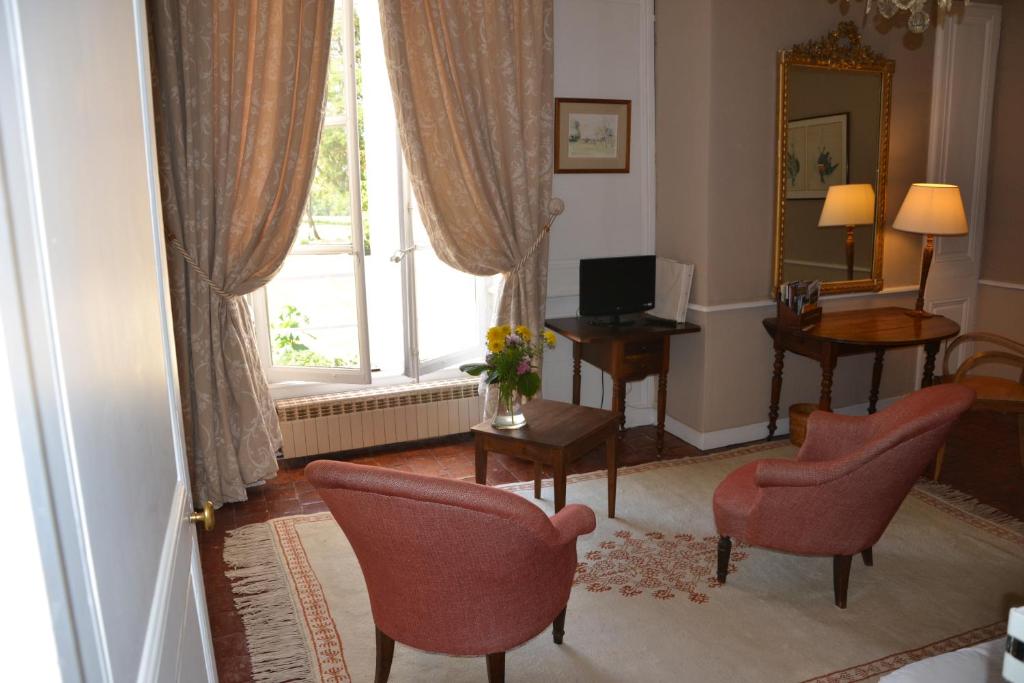 Château de SURY - Habitación Doble Con Vistas Al Jardín