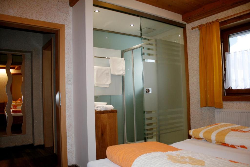 Posteľ alebo postele v izbe v ubytovaní Appartement Schaubensteiner