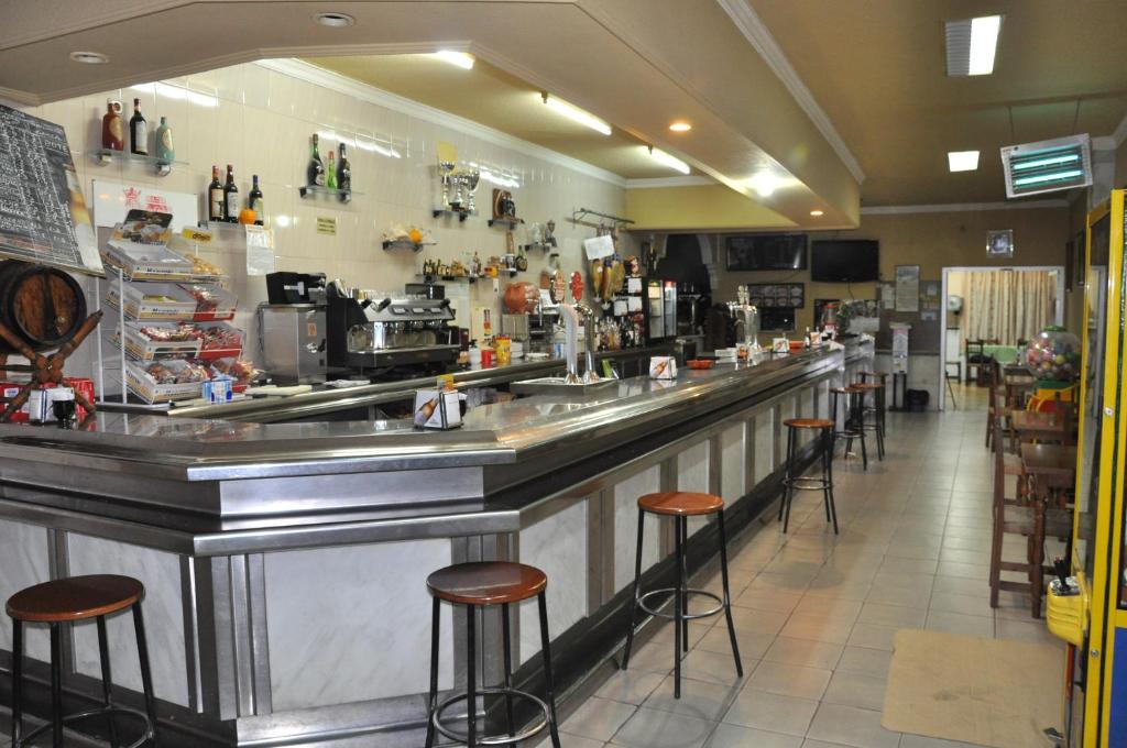 Lounge nebo bar v ubytování Hotel Muñoz
