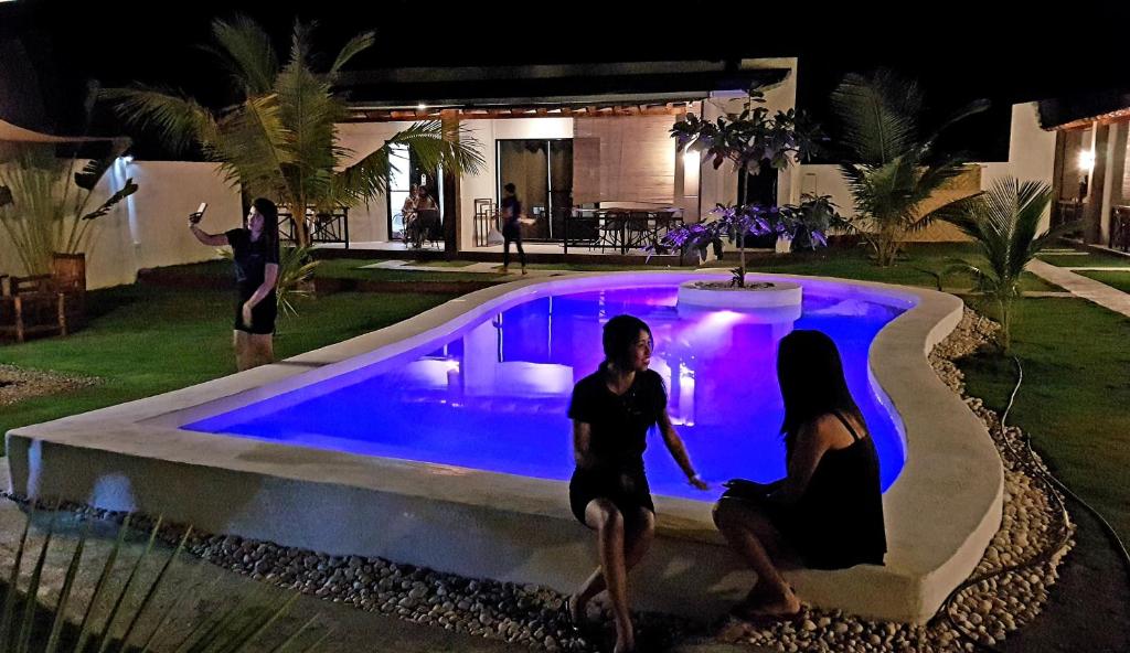 Bazén v ubytování Positano Alona Beach Panglao nebo v jeho okolí