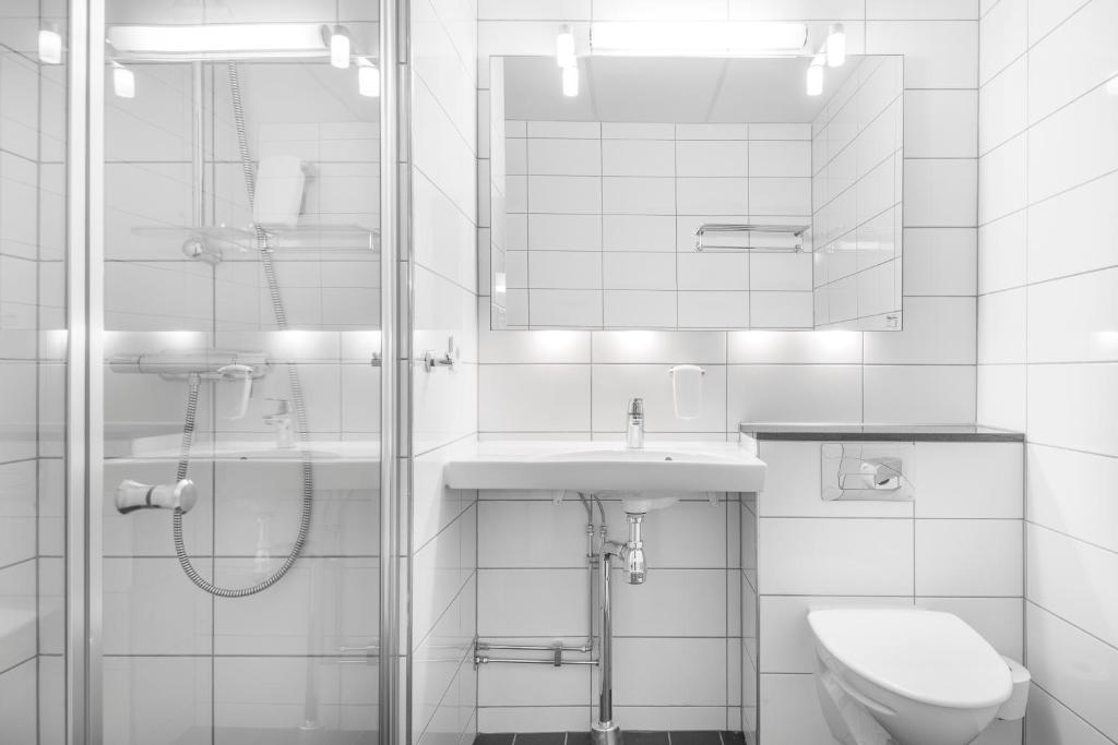 Koupelna v ubytování Quality Hotel Park Södertälje City