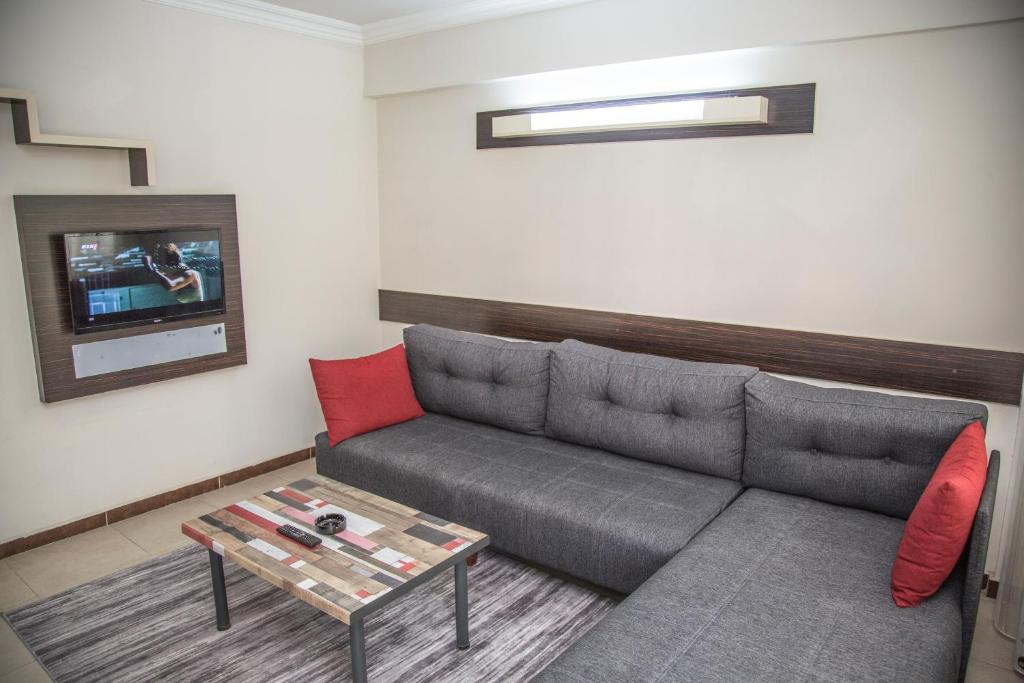 Posezení v ubytování Reis Thermal Otel