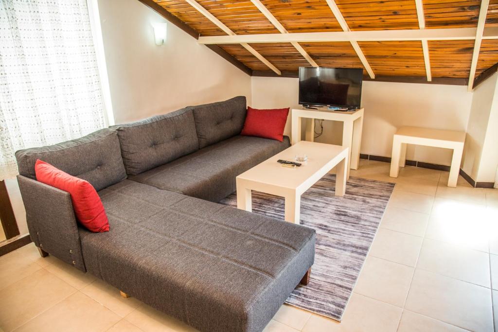 Posezení v ubytování Reis Thermal Otel
