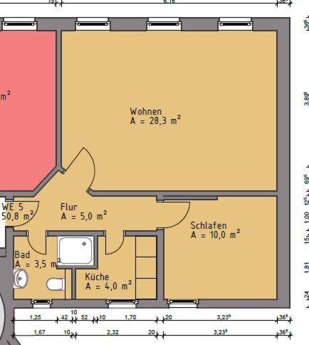 Apartments in der Jahnallee 20 Waldplatzpalais - One-Bedroom Apartment