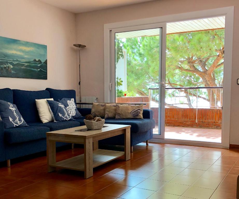 A seating area at Musclera