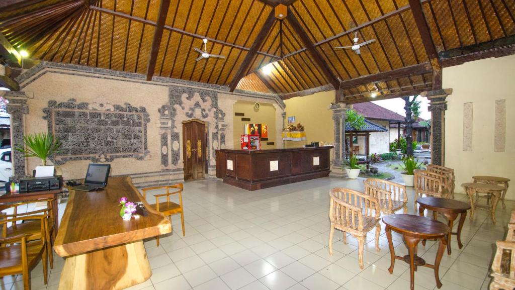 Restaurace v ubytování Taman Sari Cottages