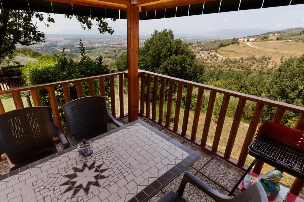 Balkón nebo terasa v ubytování Borgo dei Gigli