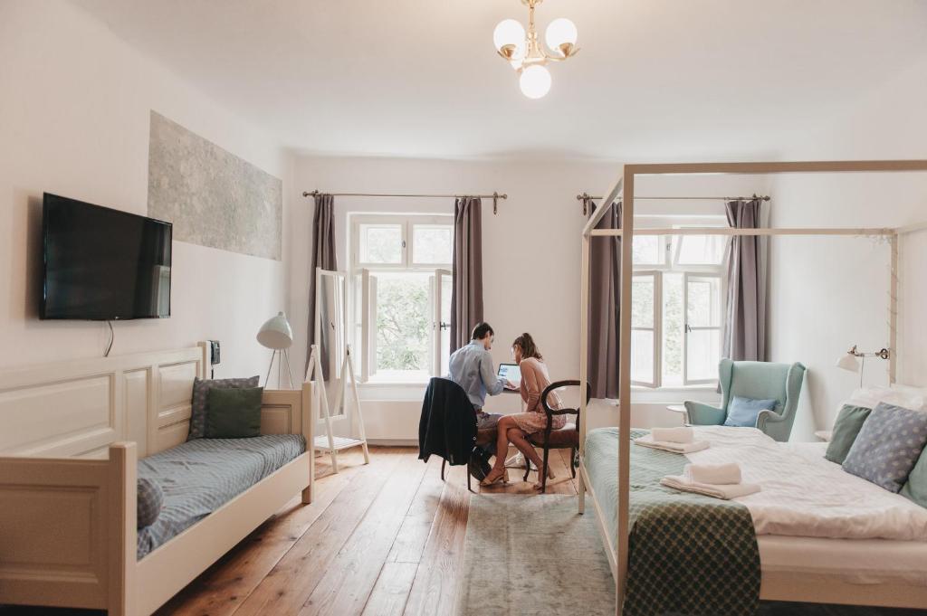 Posezení v ubytování Miss Sophie's Olomouc - Boutique Hotel