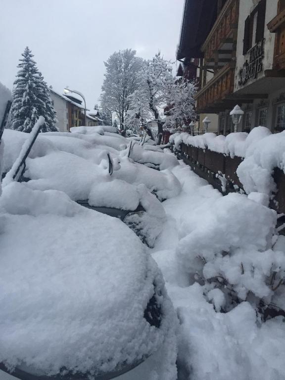 Hotel Garni Soreie v zimě