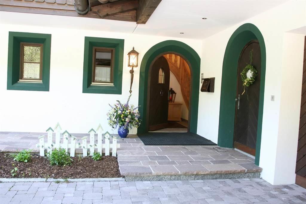 Exteriér nebo vchod ubytování Landhaus Heidi