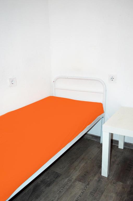 Postel nebo postele na pokoji v ubytování Hostel Vokzal