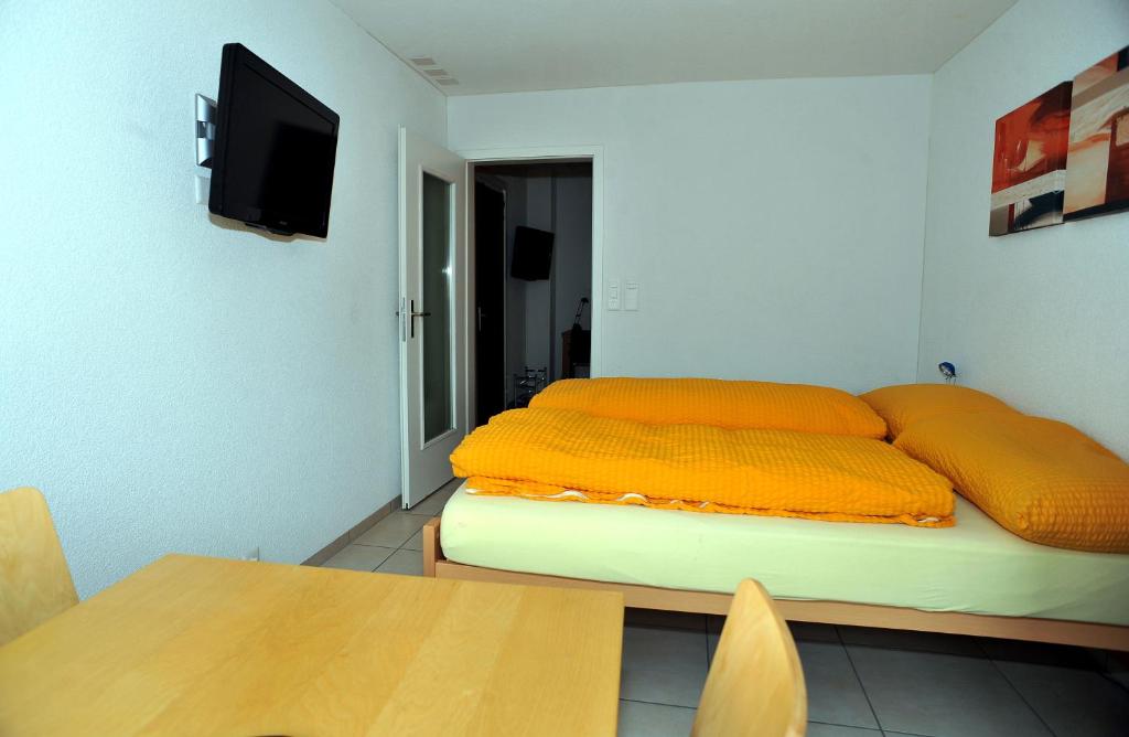 TV a/nebo společenská místnost v ubytování Niros Bed & Breakfast