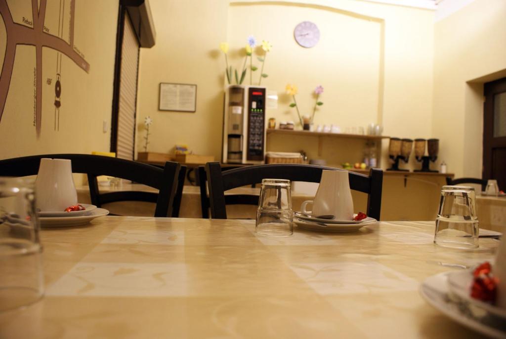 Restaurace v ubytování Hostel No 5