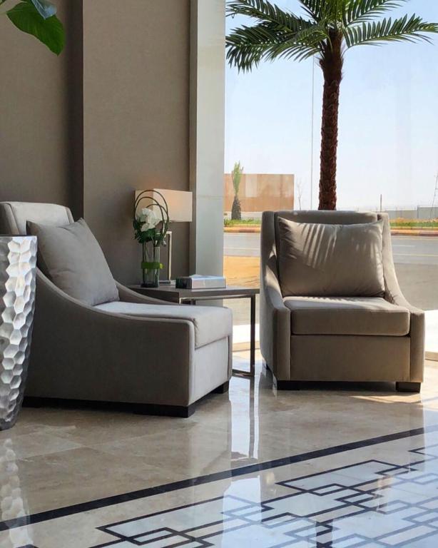 Posezení v ubytování قولدن سكوير طريق الرياض Golden Square Riyadh Road