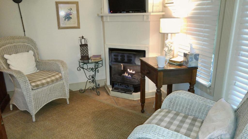 Hidden Springs Bed and Breakfast - Queen Room Met Spa -bad