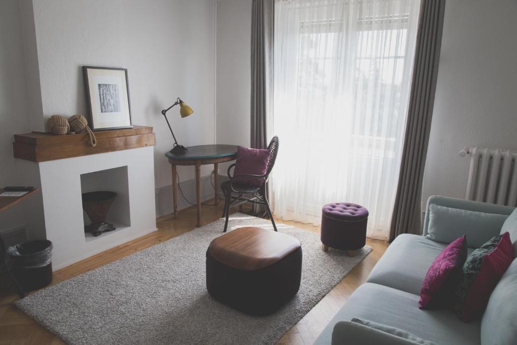 Posezení v ubytování Hotel Mon Repos