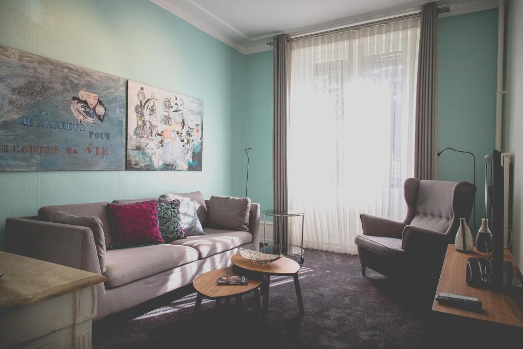 Posezení v ubytování Hotel Mon Repos