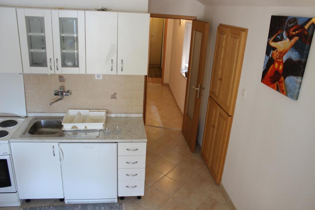 Kuhinja ili čajna kuhinja u objektu Gala Apartments