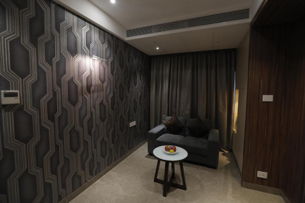 Posezení v ubytování Hotel Radiance