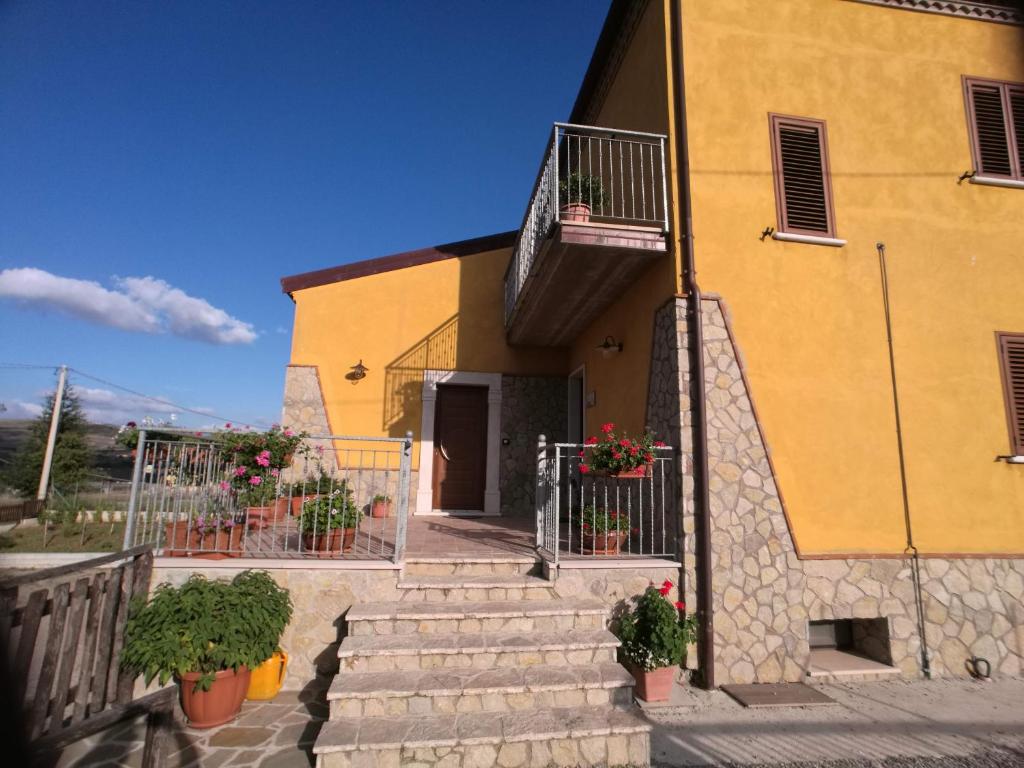Budova, kde se bed and breakfast nachází