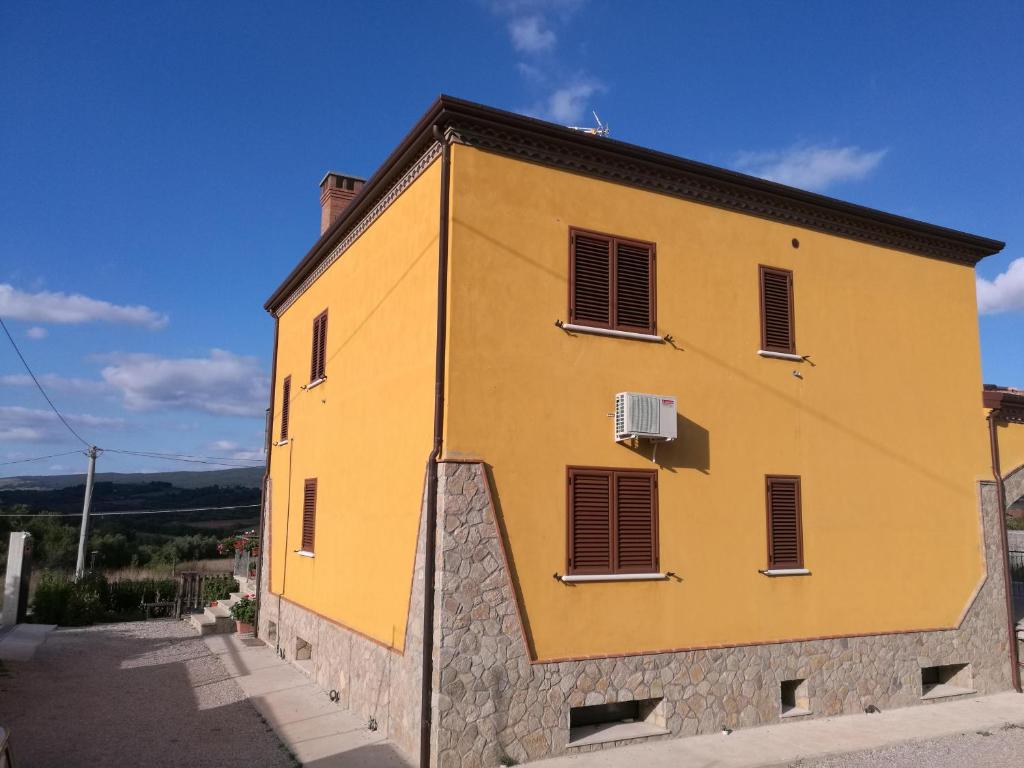 Budova, kde se bed and breakfast nachází