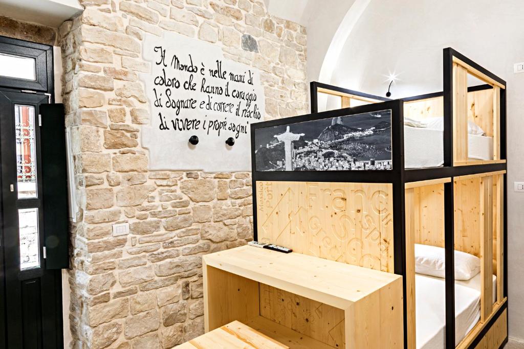 Postel nebo postele na pokoji v ubytování BORGOBELTRANI
