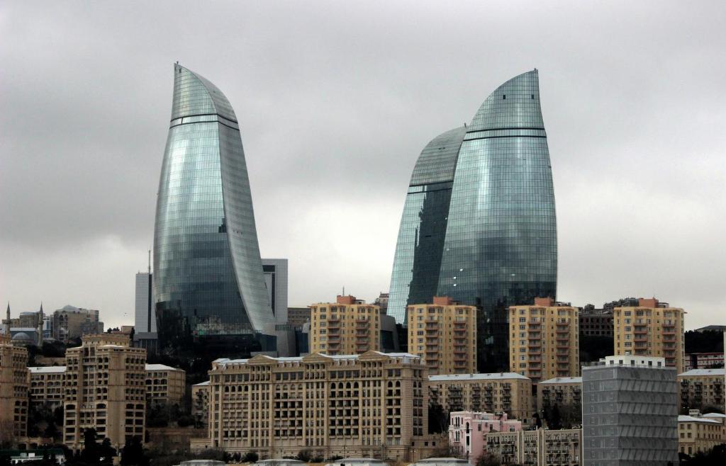 Apartment Near Flame Tower With Sea Baku Azerbaijan Booking Com