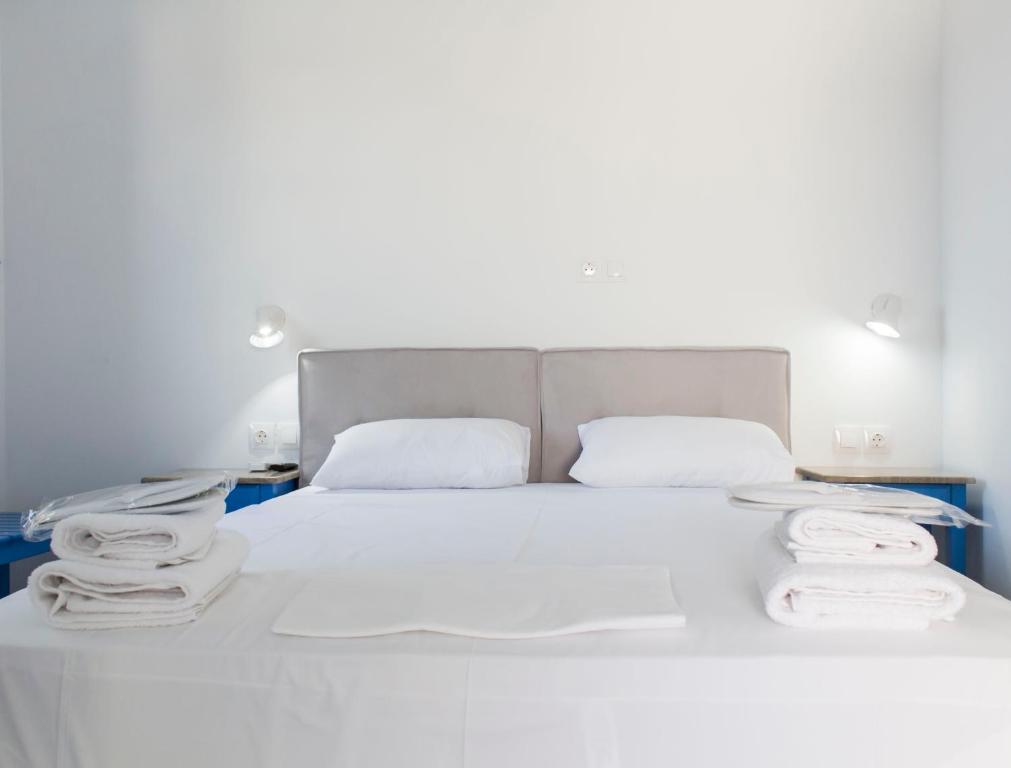 Letto o letti in una camera di Edem