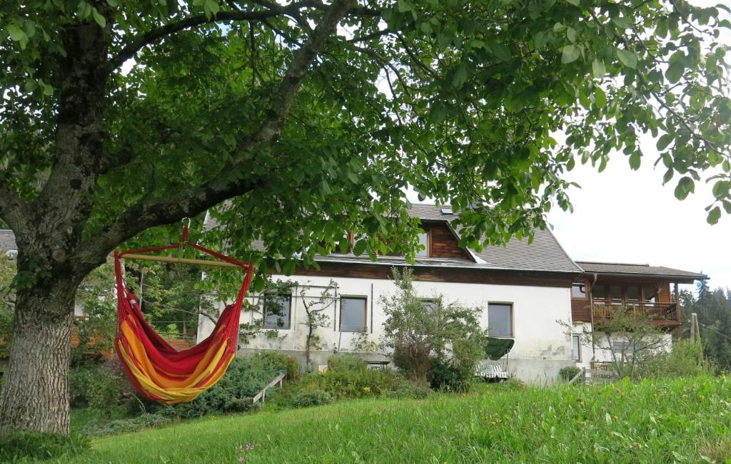 Vonkajšia záhrada v ubytovaní Urlaub wie früher bei Oma