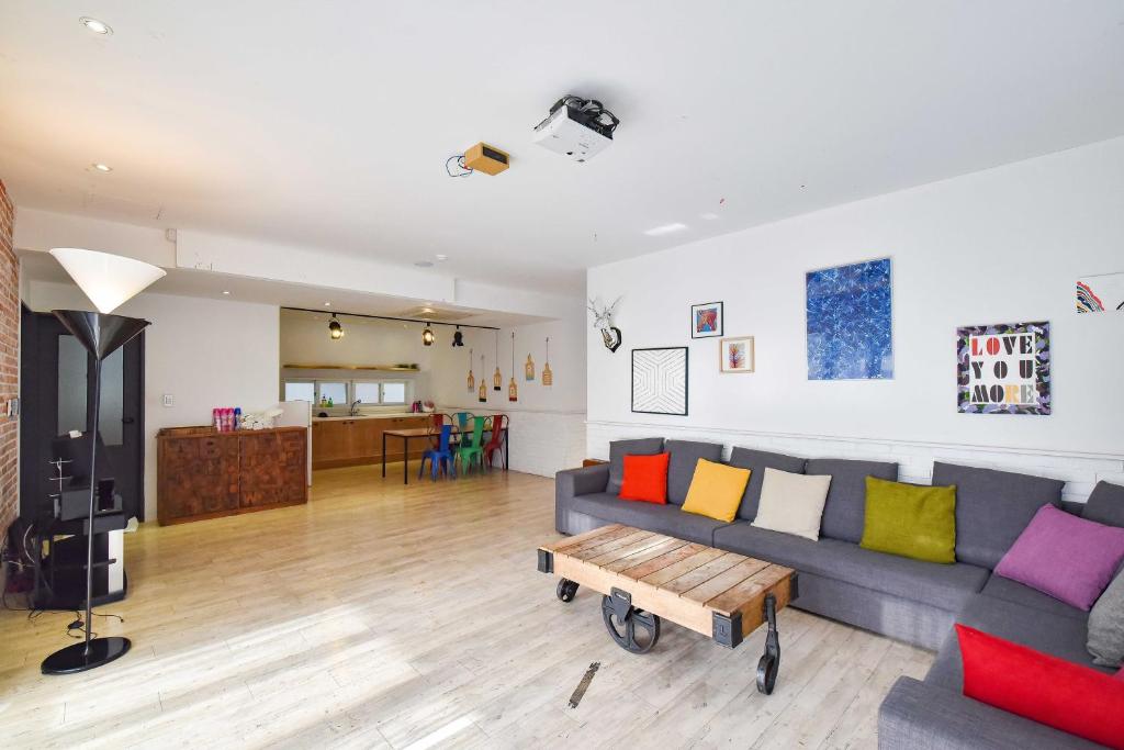Posezení v ubytování Hotel 25 Seomyeon