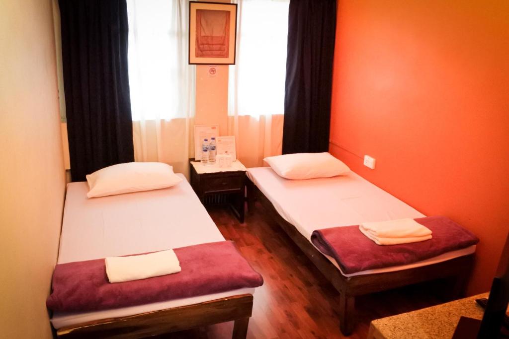 Llit o llits en una habitació de The North Hotel