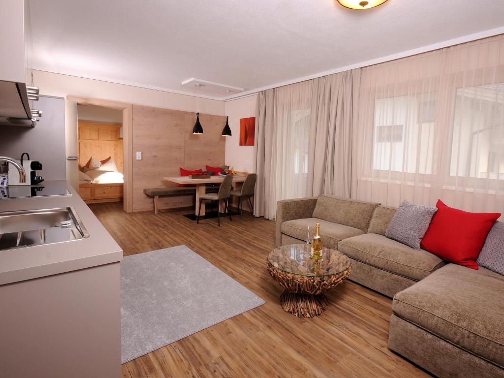 Kuchyň nebo kuchyňský kout v ubytování Ferienwohnung Eberl