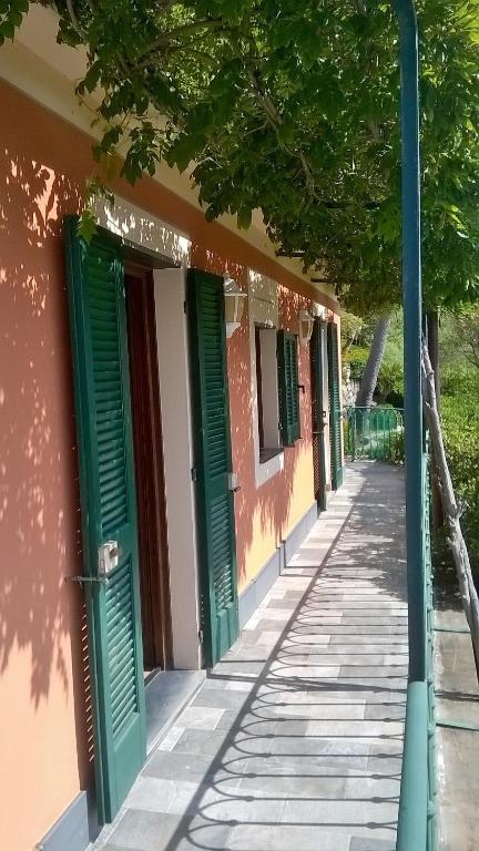 Budynek, w którym mieści się apartament