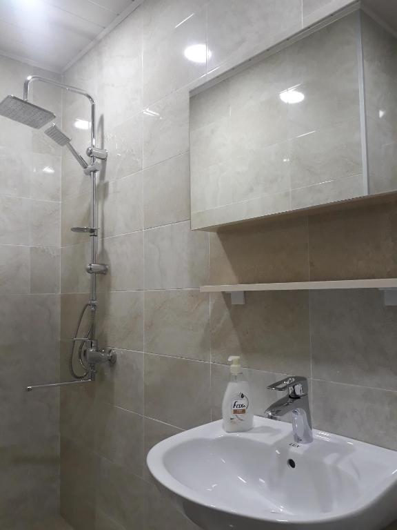Koupelna v ubytování Guesthouse Fatima