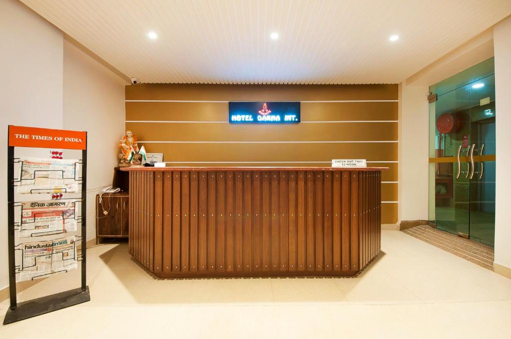 Vstupní hala nebo recepce v ubytování HOTEL DAKHA INTERNATIONAL - Karol Bagh, New Delhi