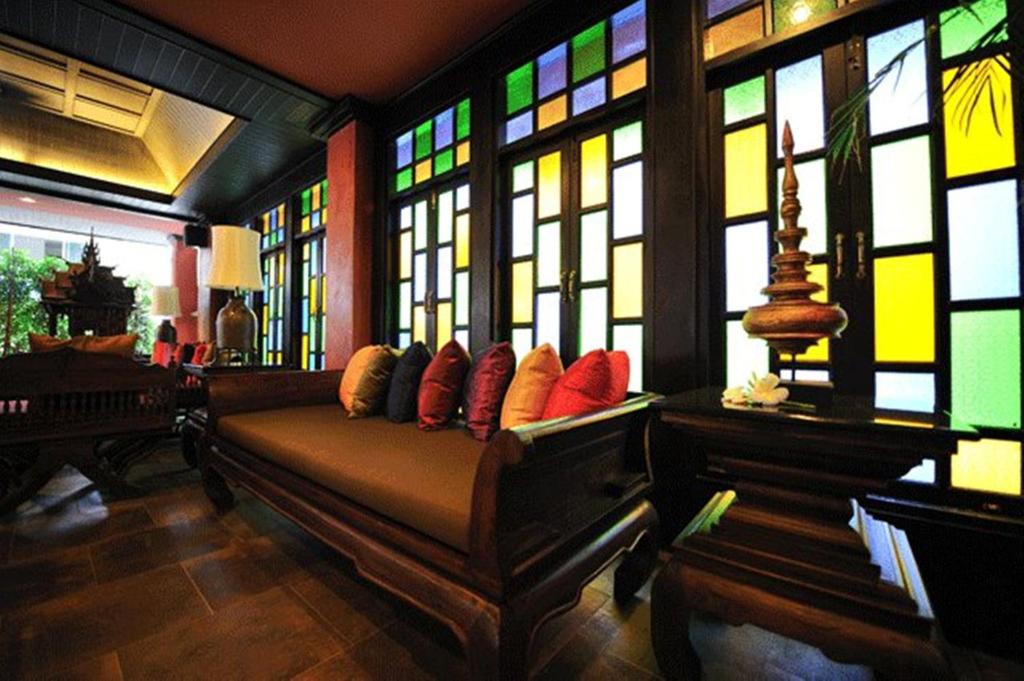Posezení v ubytování Siralanna Hotel