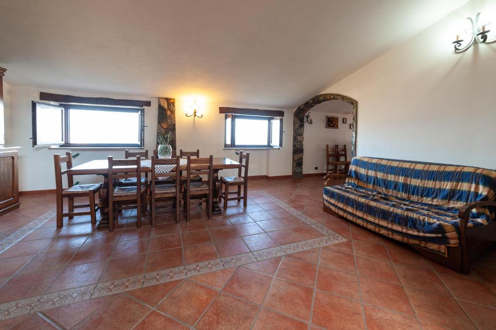 Posezení v ubytování Azienda Agrituristica Le Terre Di San Leonardo
