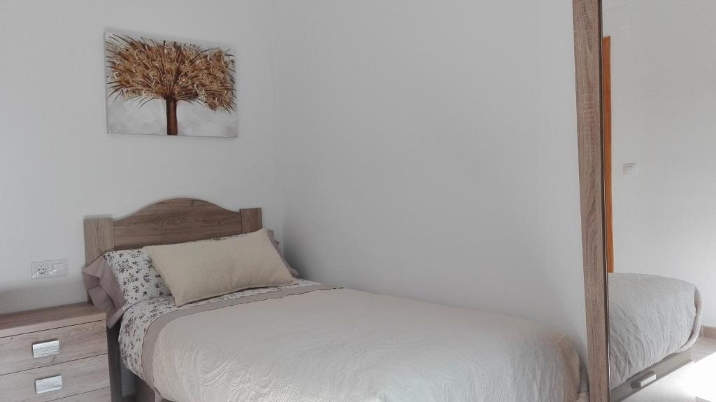 Posteľ alebo postele v izbe v ubytovaní Apartamento Las Tortugas
