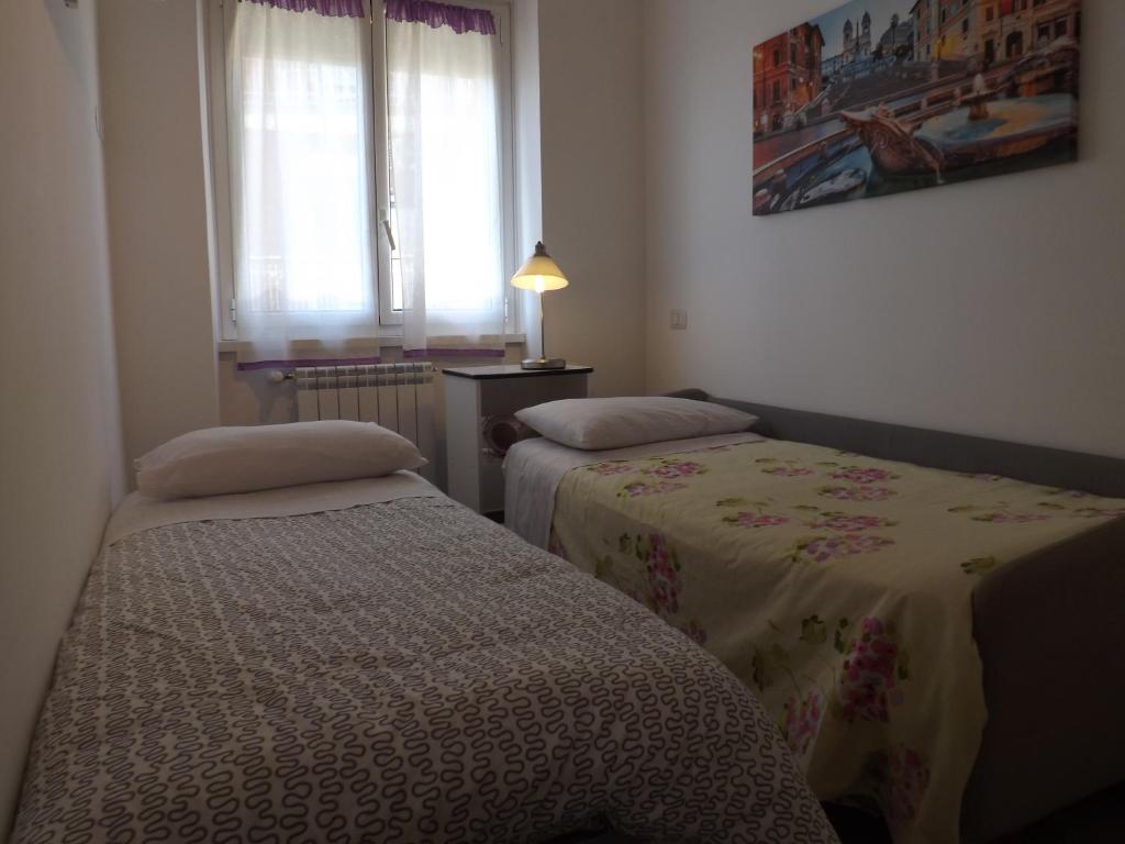 Posteľ alebo postele v izbe v ubytovaní Sissi Home