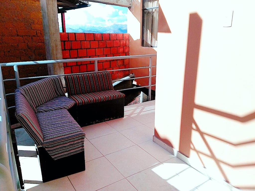 Posezení v ubytování Casa Mirador guesthouse