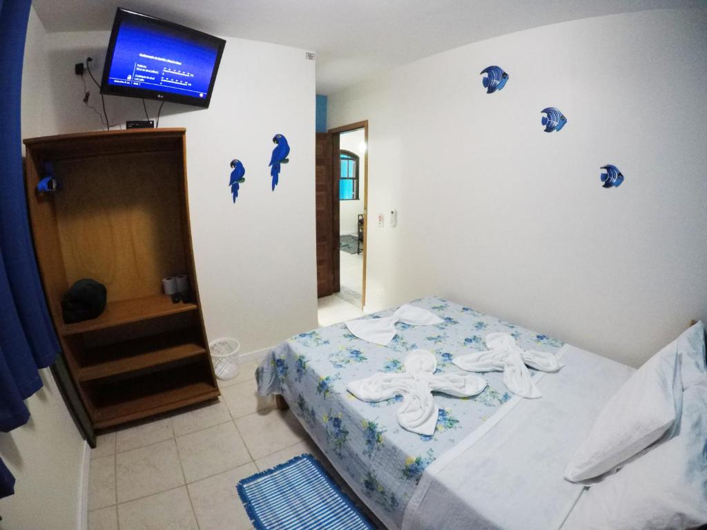 Postel nebo postele na pokoji v ubytování Azul del Mar