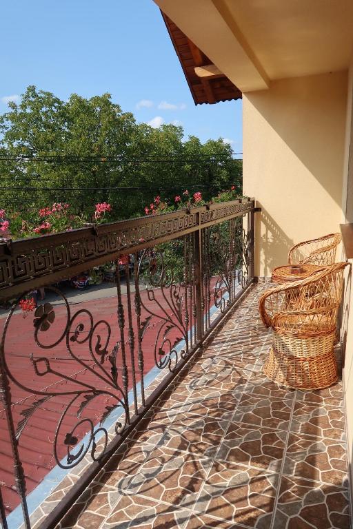 Balkón nebo terasa v ubytování Casa Pop