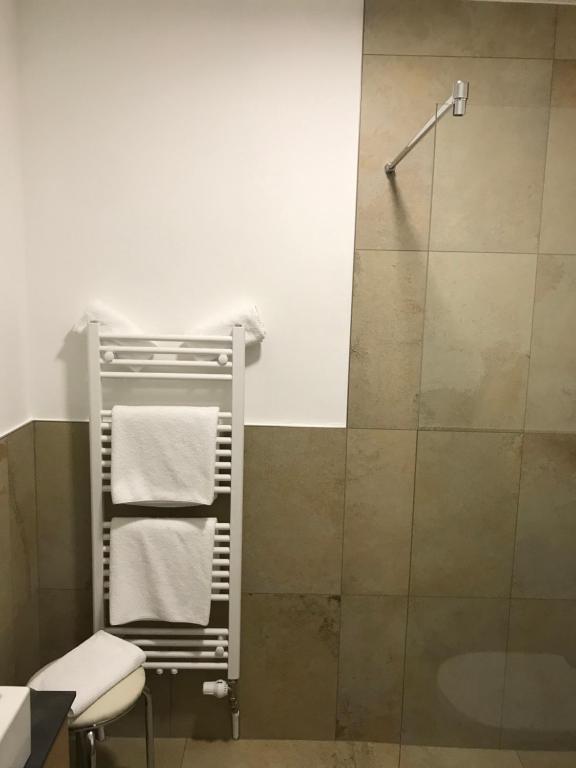 Koupelna v ubytování Gasthof "Zur Kanne"