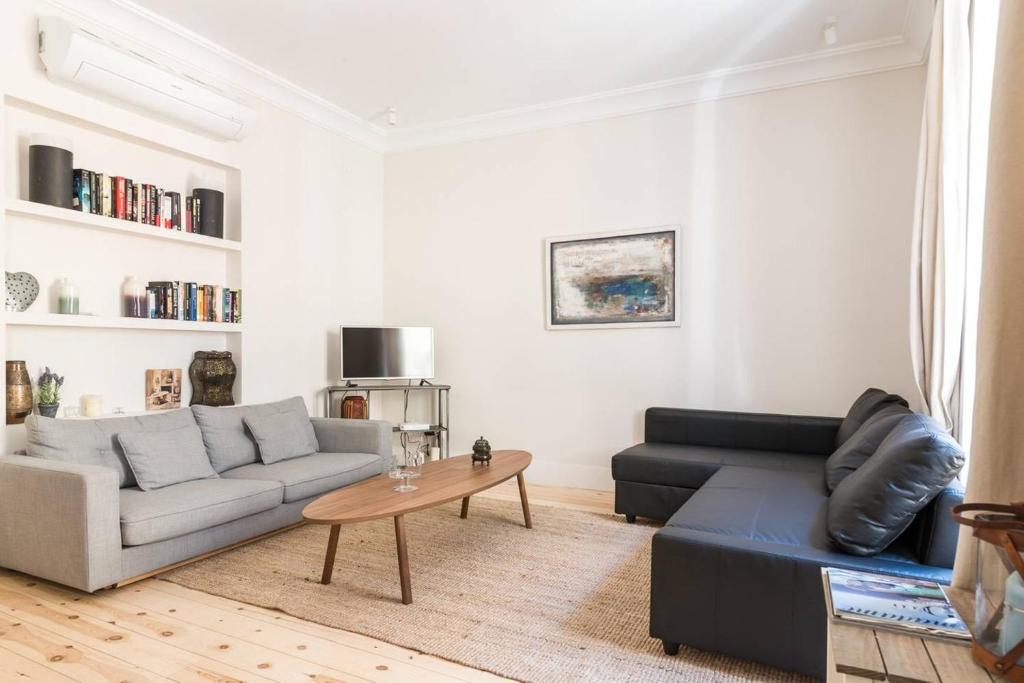 Posezení v ubytování Impressive Apartment in Madrid Center by Batuecas