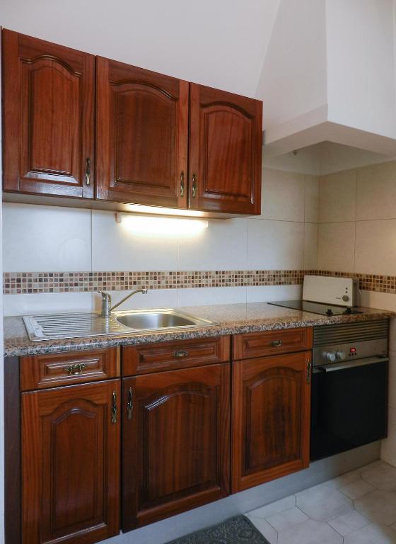 Kuchyň nebo kuchyňský kout v ubytování Residencia Julio