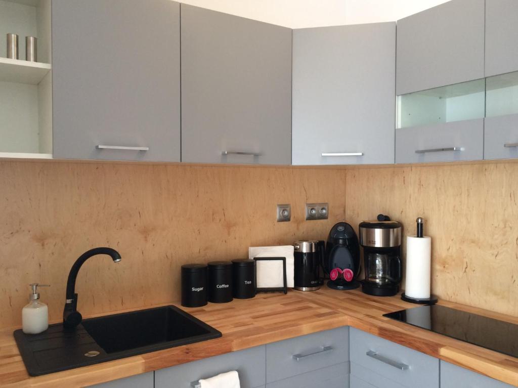 Kuchyňa alebo kuchynka v ubytovaní Apartament Fibra Cortado