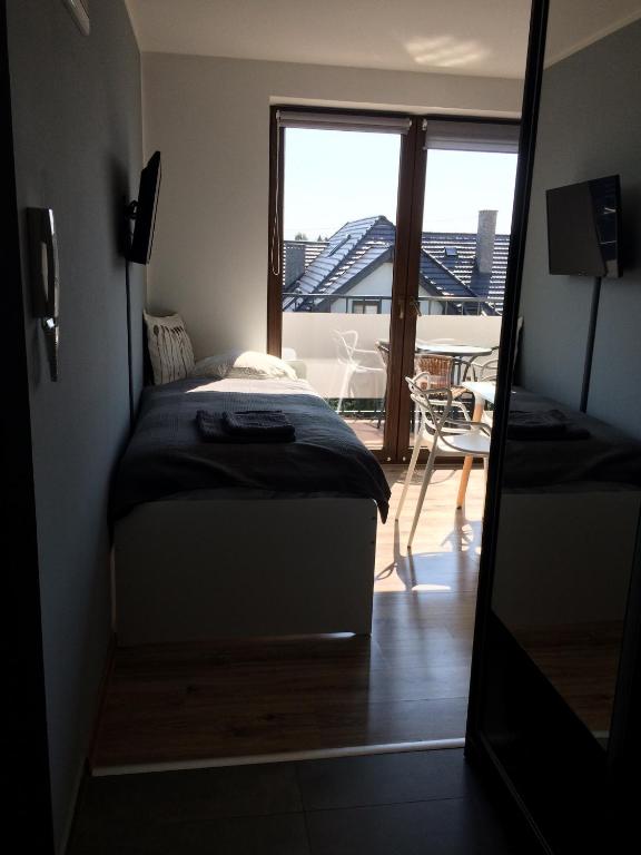 Posteľ alebo postele v izbe v ubytovaní Apartament Fibra Cortado