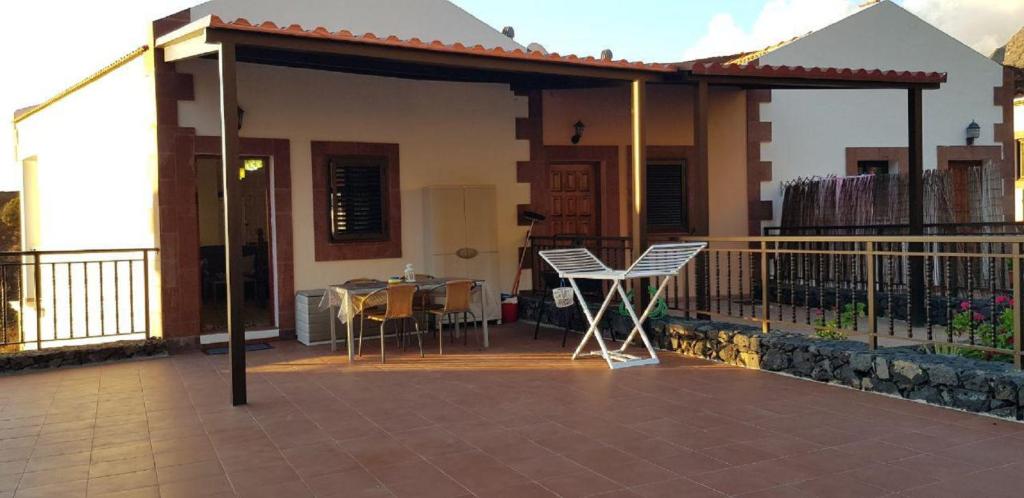 Balkón nebo terasa v ubytování Casa El Almendrillo