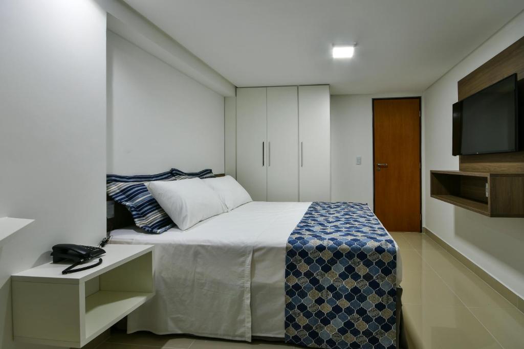 Cama ou camas em um quarto em Littoral Gold Flat