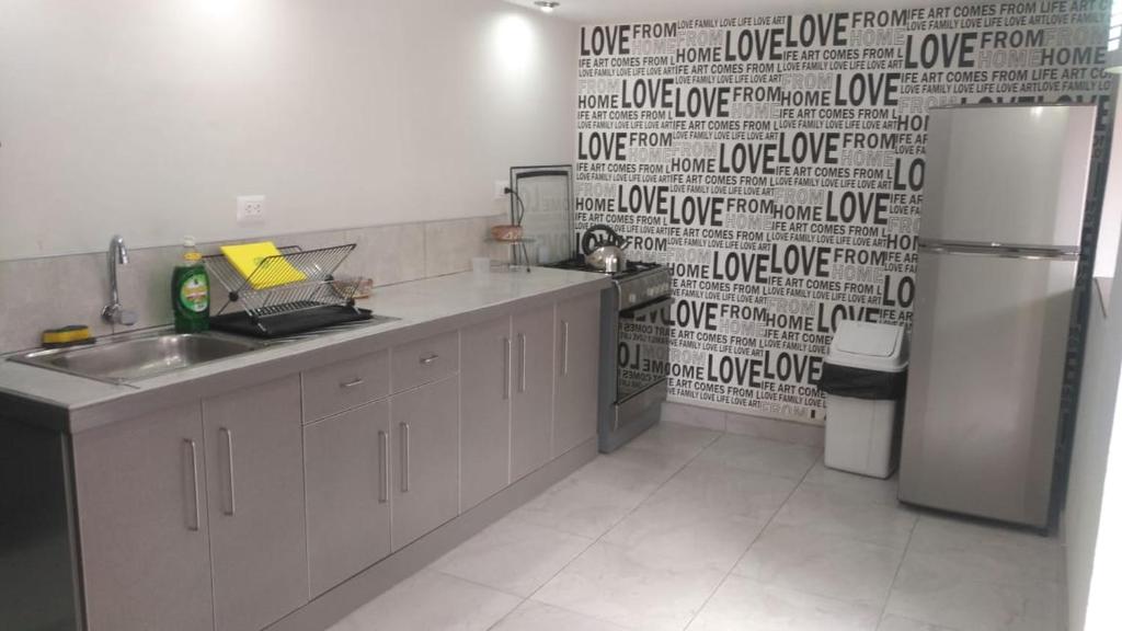 Η κουζίνα ή μικρή κουζίνα στο Xplora Hostel Cusco